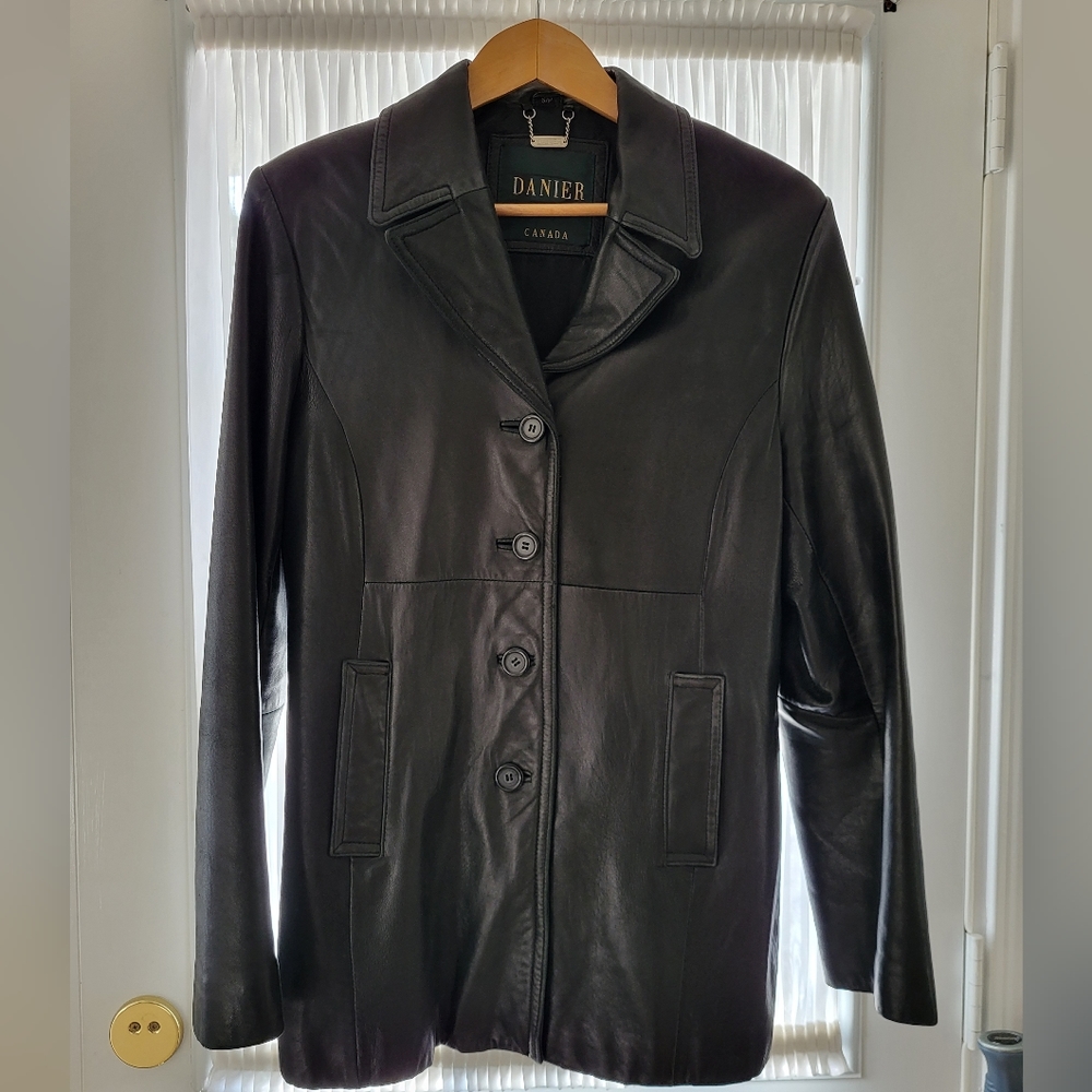 Vintage DANIER Leather Coat